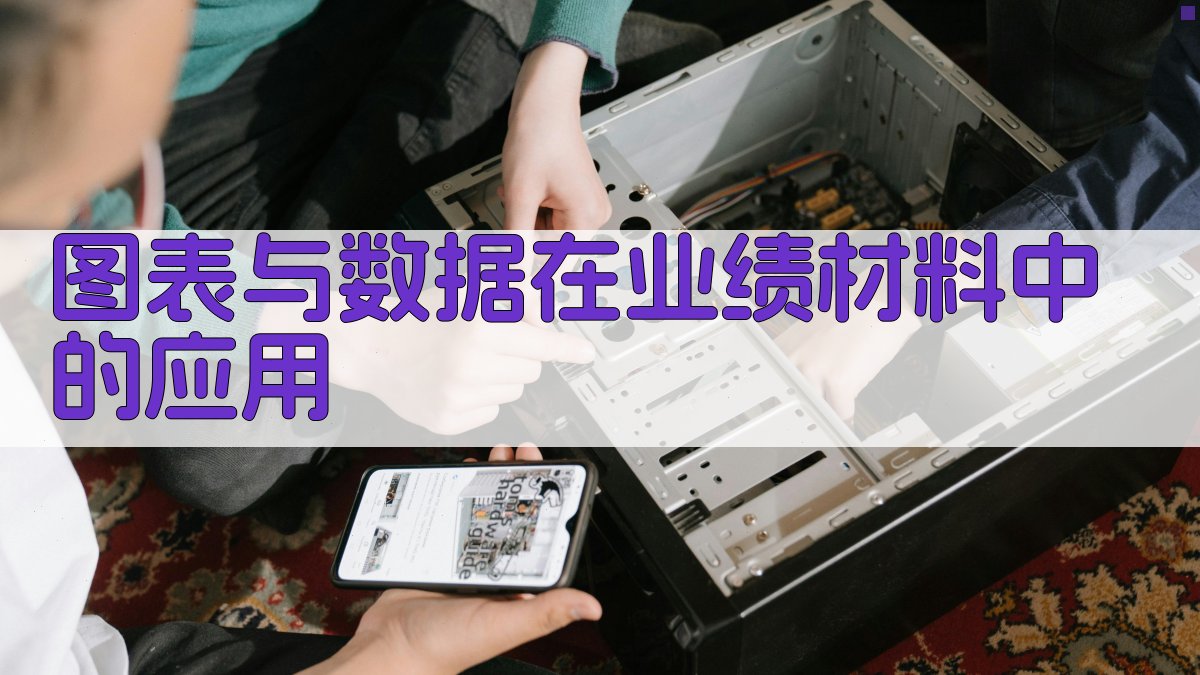 图表与数据在业绩材料中的应用 图3