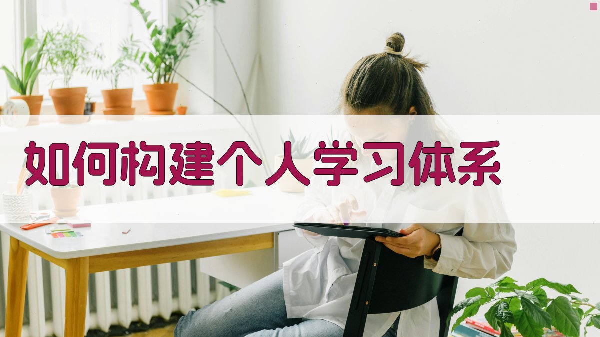 如何构建个人学习体系 图2