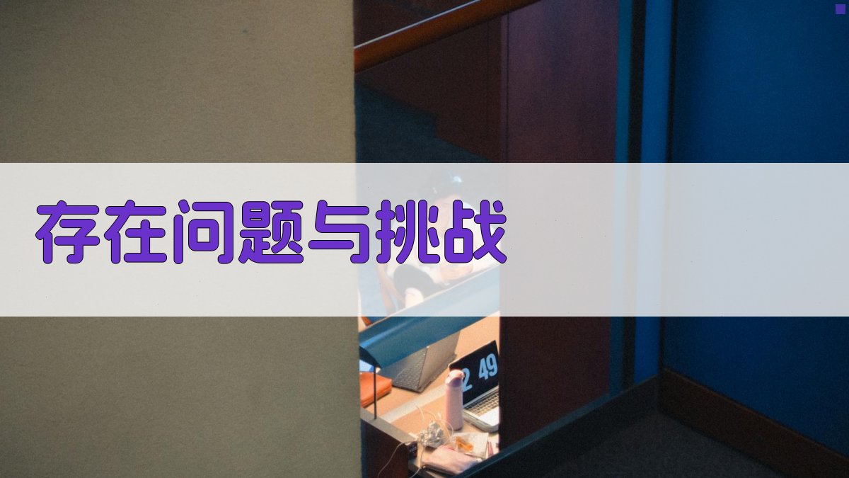 存在问题与挑战 图3