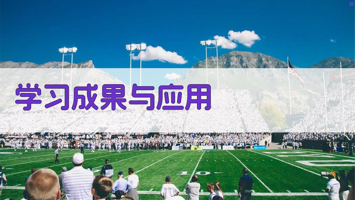 学习成果与应用 图4