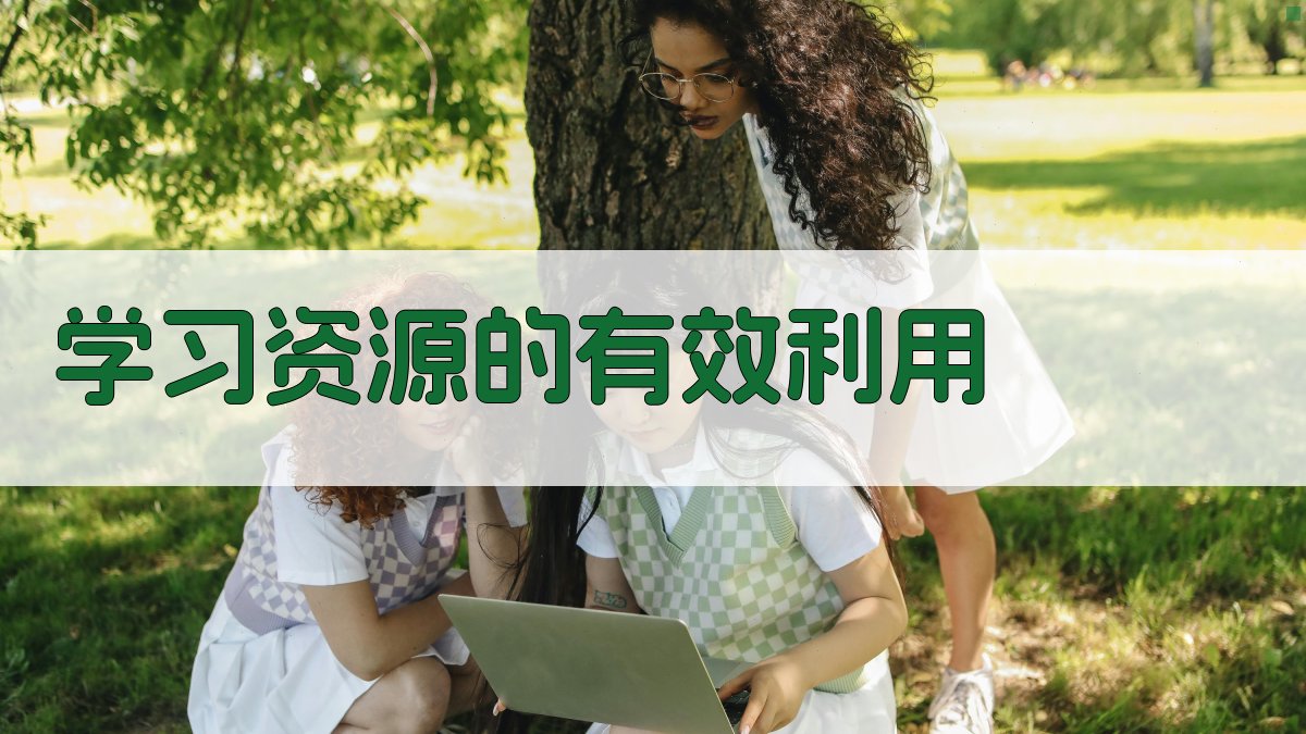 学习资源的有效利用 图1