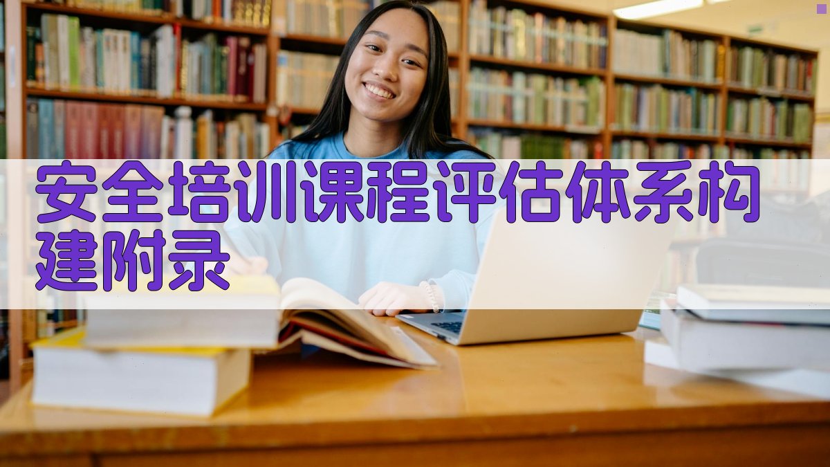 安全培训课程评估体系构建 · 附录 图1