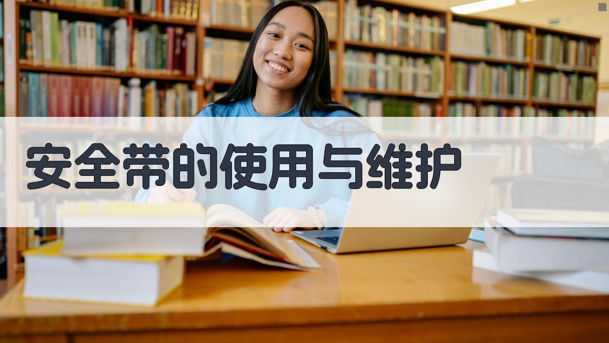 安全带的使用与维护 图2