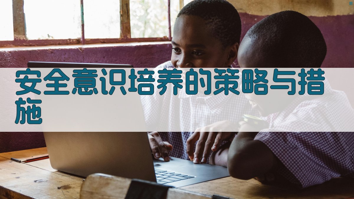 安全意识培养的策略与措施 图2