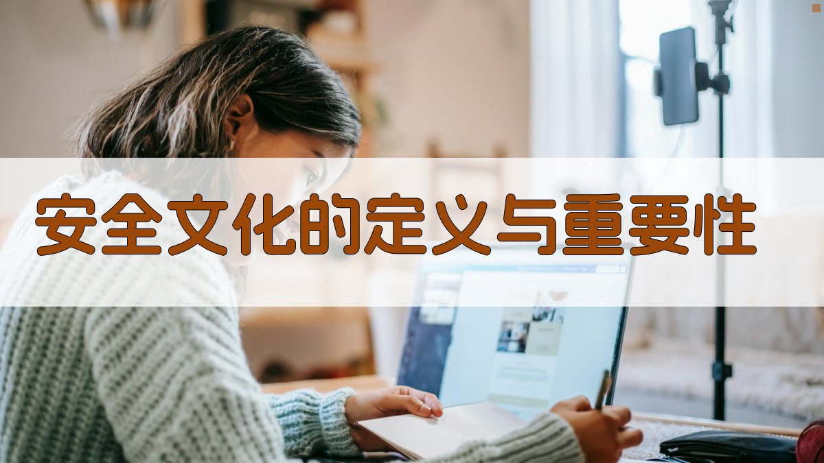 安全文化的定义与重要性 图1