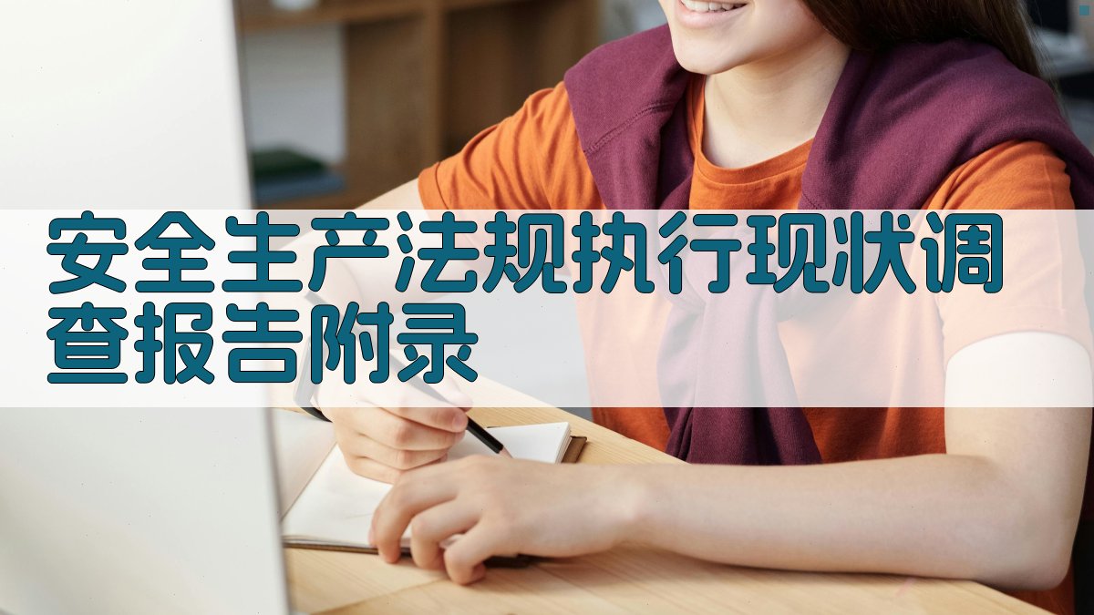 安全生产法规执行现状调查报告 · 附录 图3