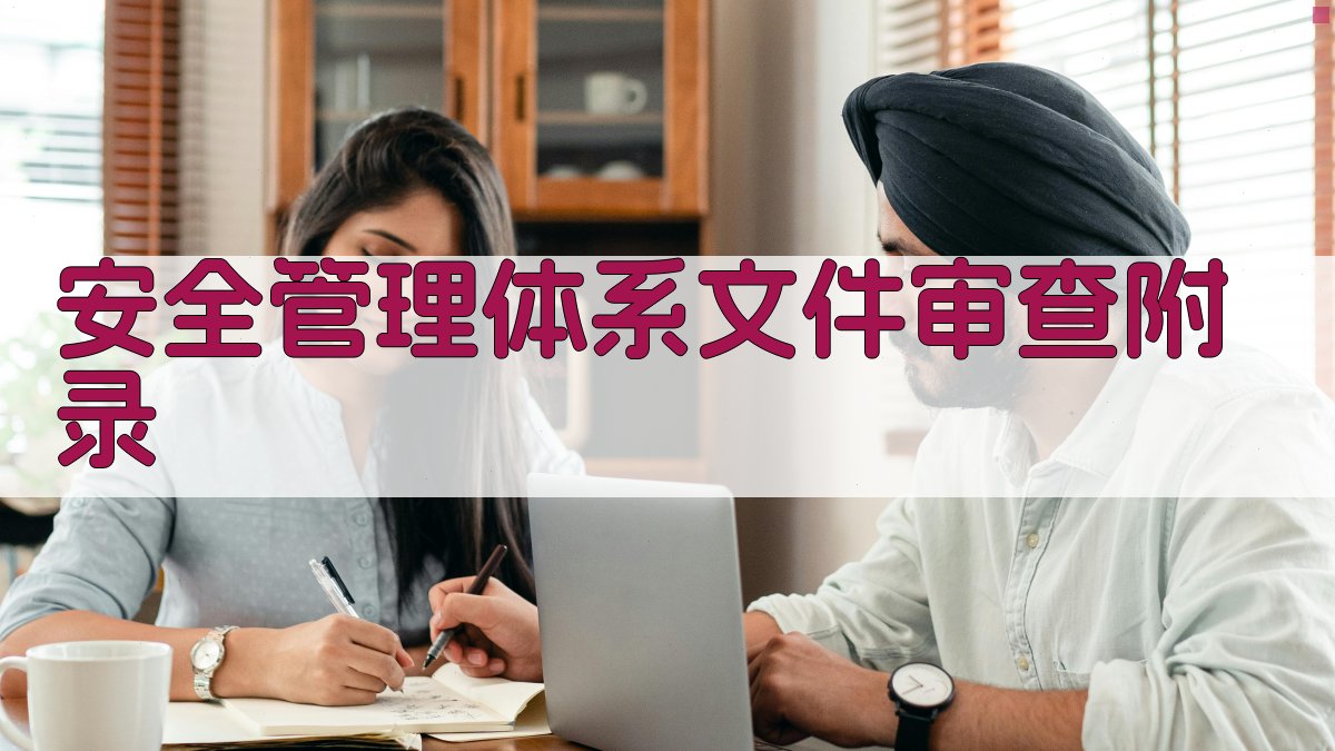 安全管理体系文件审查 · 附录 图5