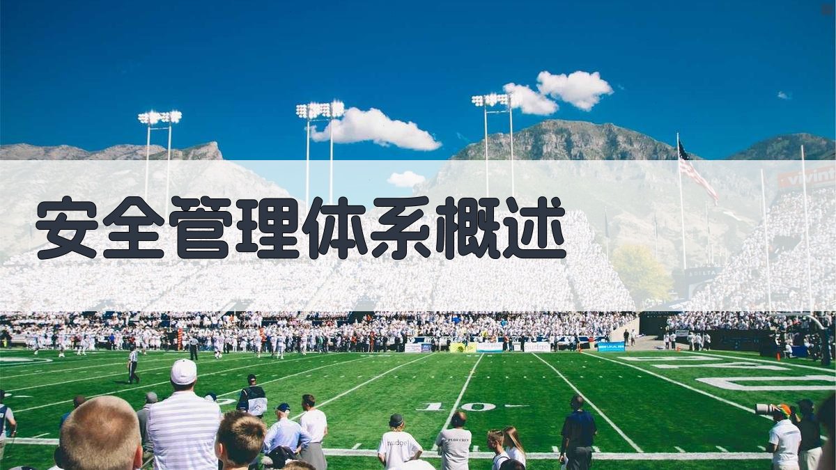 安全管理体系概述 图1