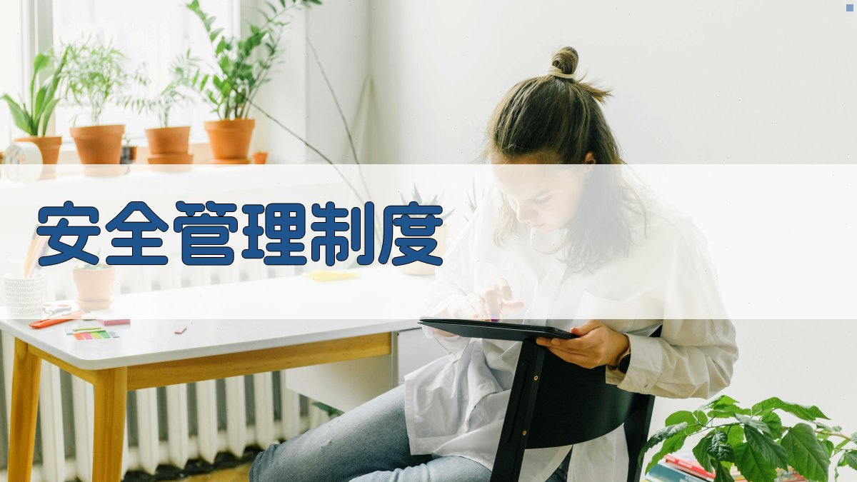 安全管理制度 图1