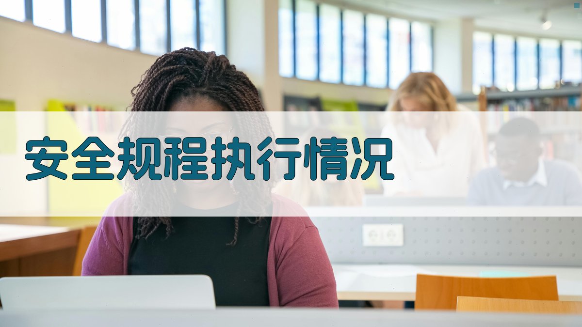 安全规程执行情况 图3