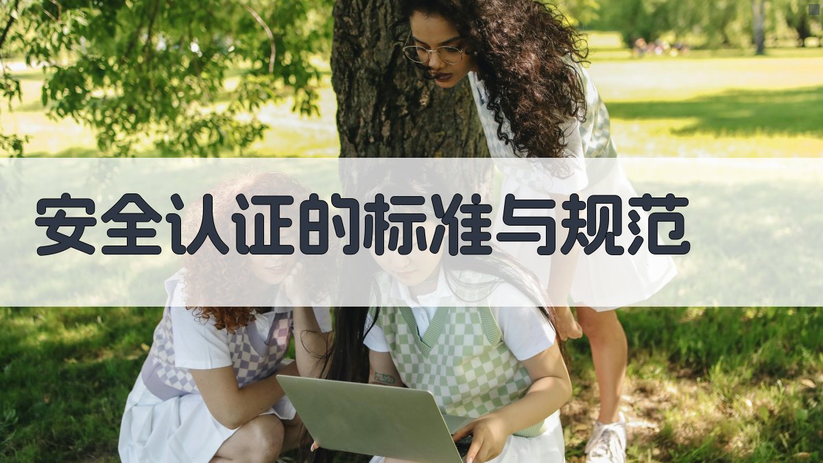 安全认证的标准与规范 图1