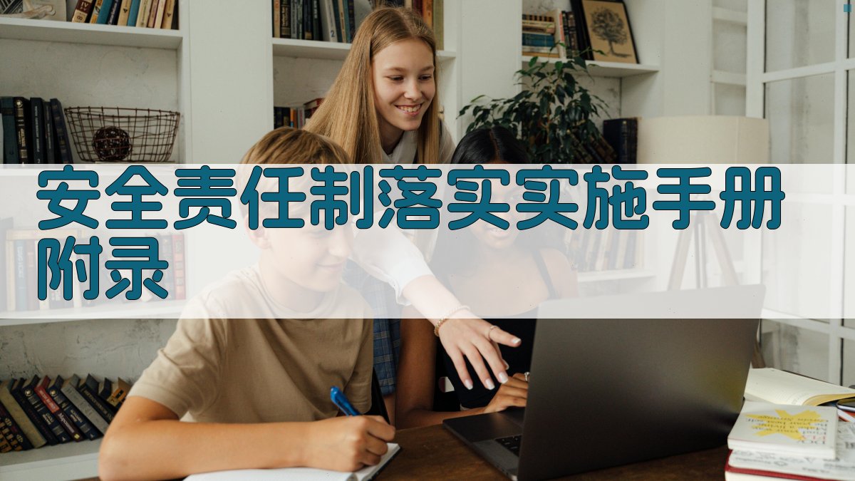 安全责任制落实实施手册 · 附录 图4