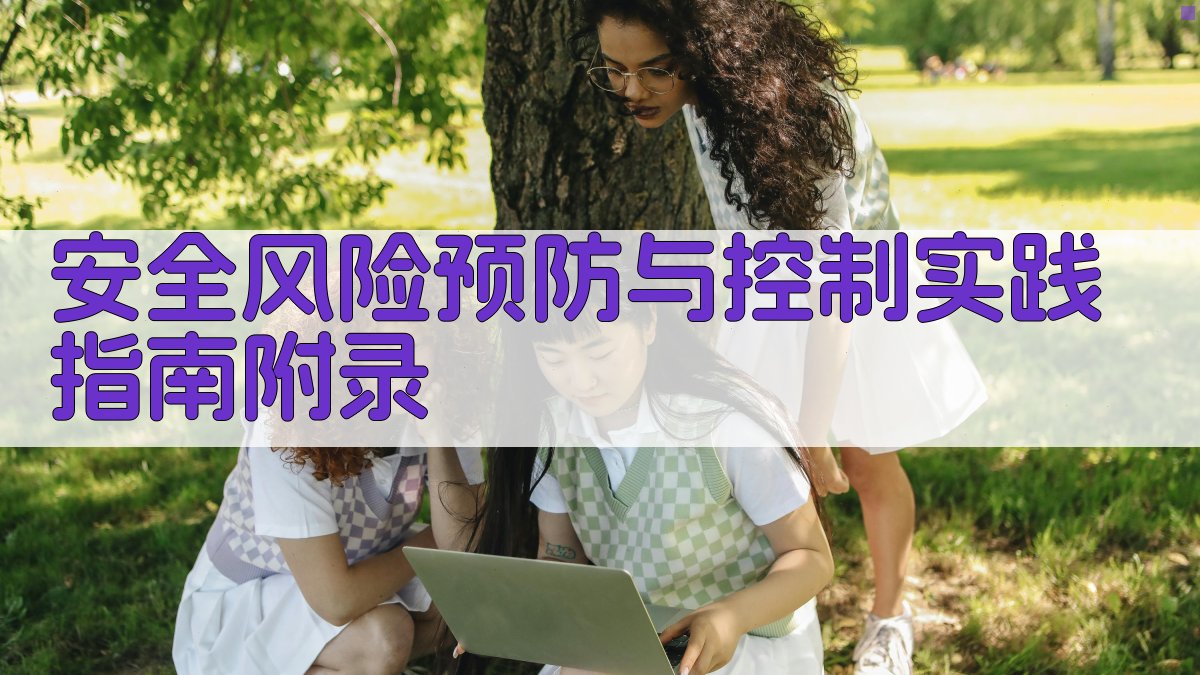 安全风险预防与控制实践指南 · 附录 图2