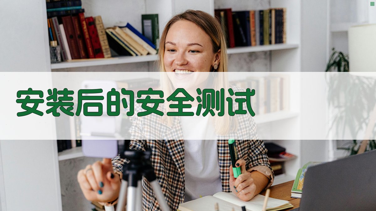安装后的安全测试 图3