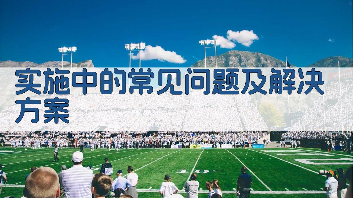 实施中的常见问题及解决方案 图1