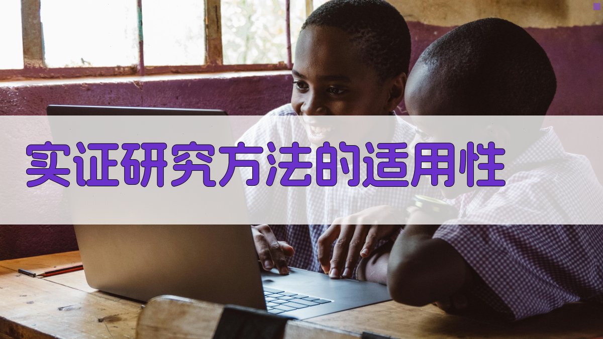 实证研究方法的适用性 图2