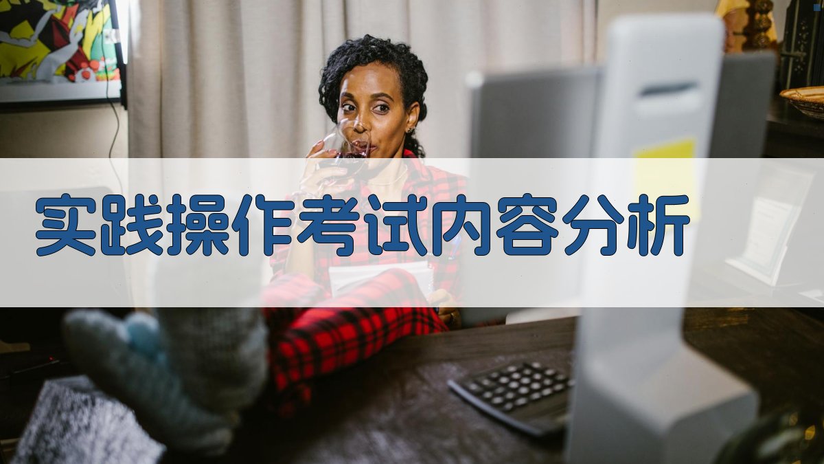 实践操作考试内容分析 图2