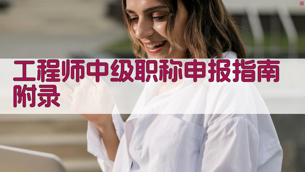 工程师中级职称申报指南 · 附录 图5
