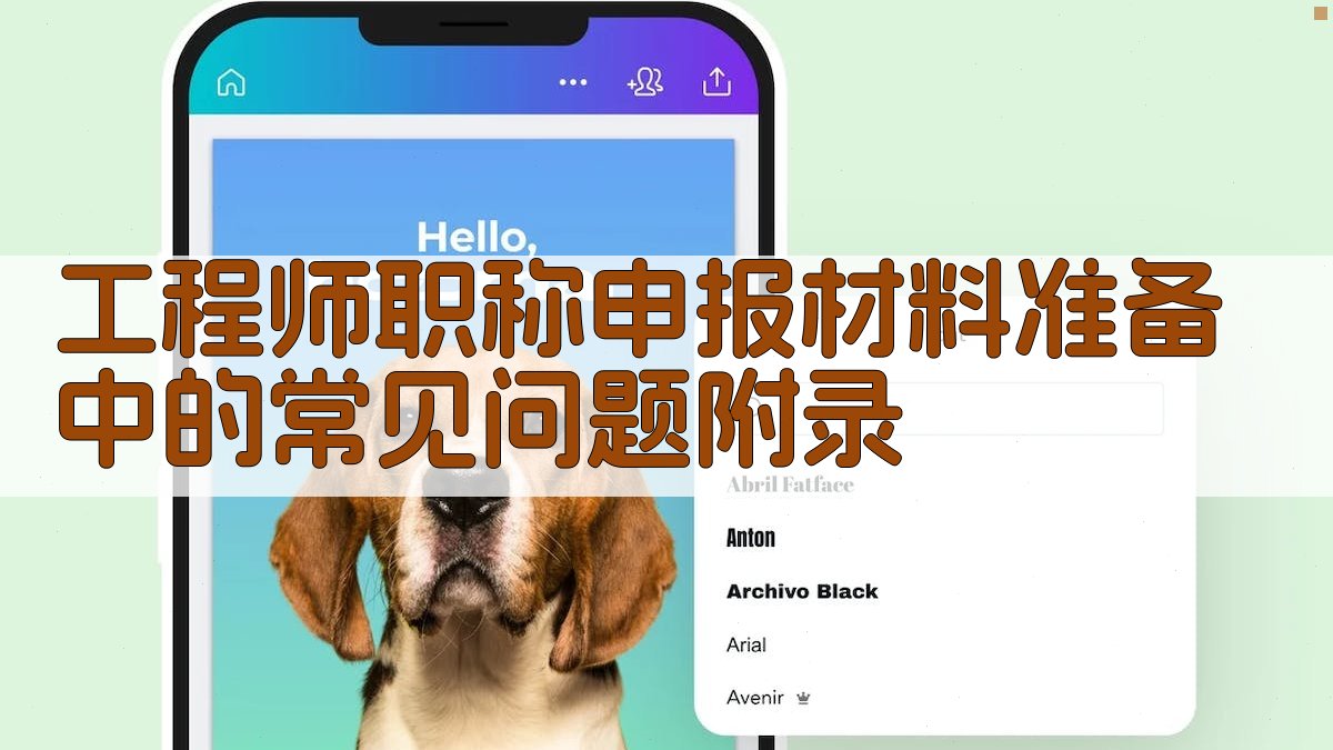 工程师职称申报材料准备中的常见问题 · 附录 图4