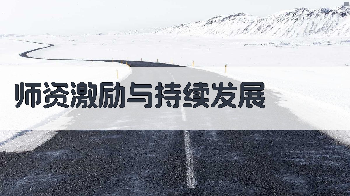 师资激励与持续发展 图4