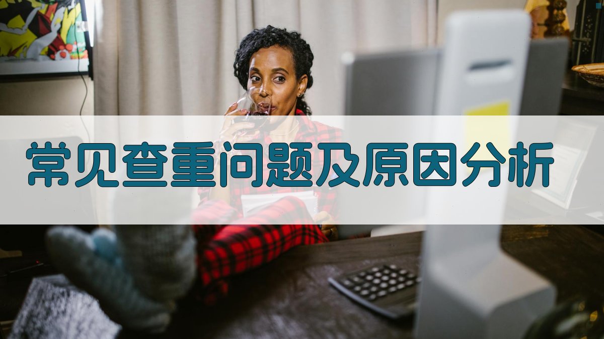 常见查重问题及原因分析 图2