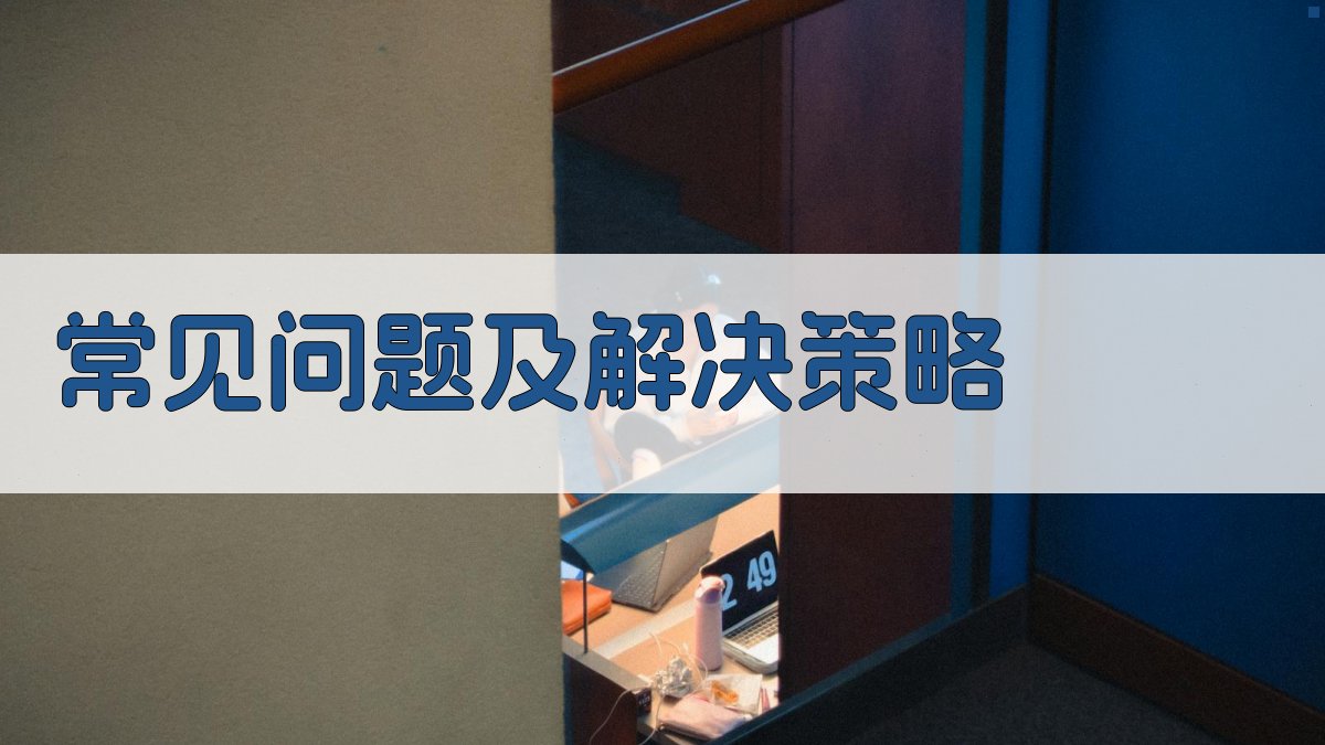 常见问题及解决策略 图1