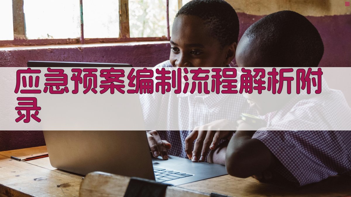 应急预案编制流程解析 · 附录 图5