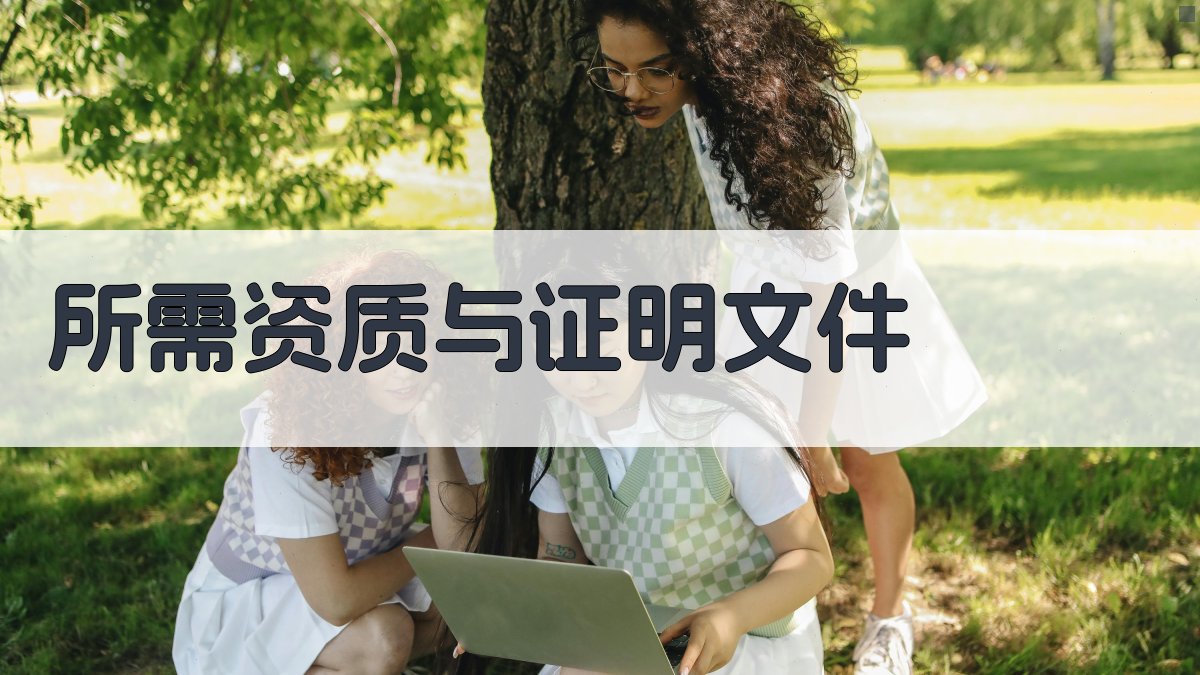 所需资质与证明文件 图3