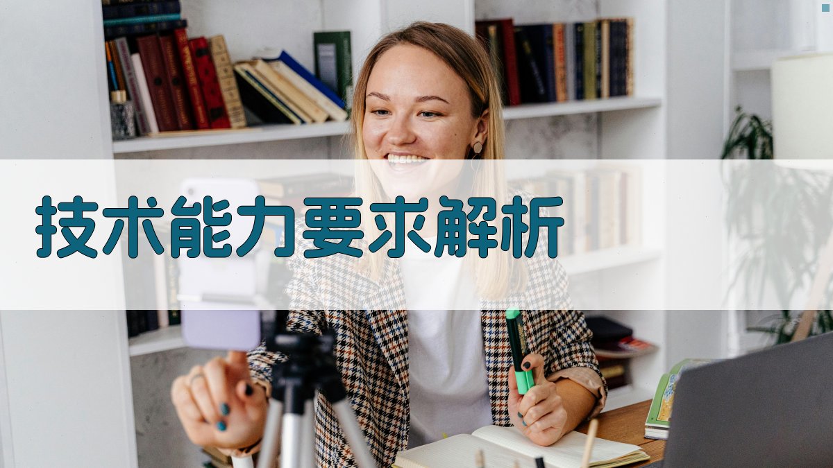 技术能力要求解析 图2