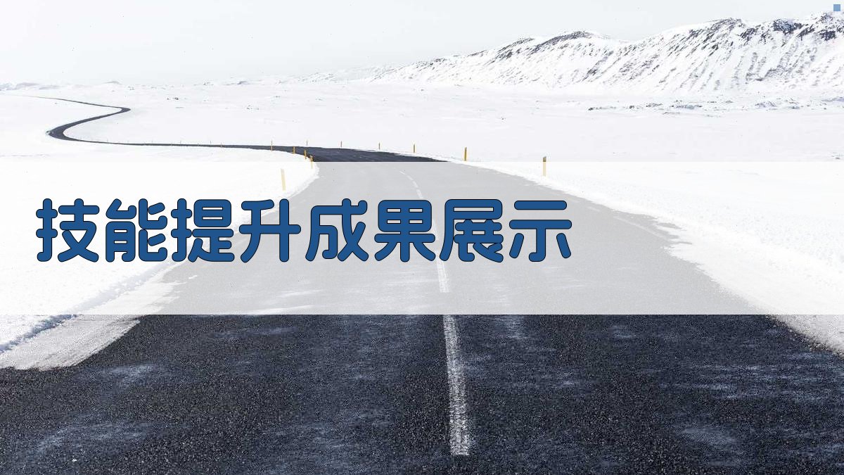 技能提升成果展示 图2