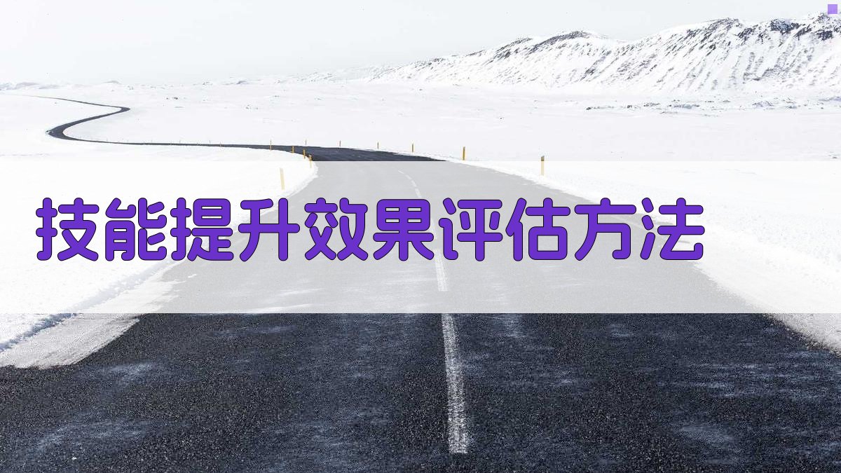 技能提升效果评估方法 图3