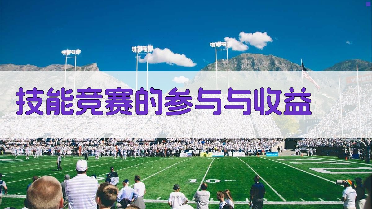 技能竞赛的参与与收益 图2
