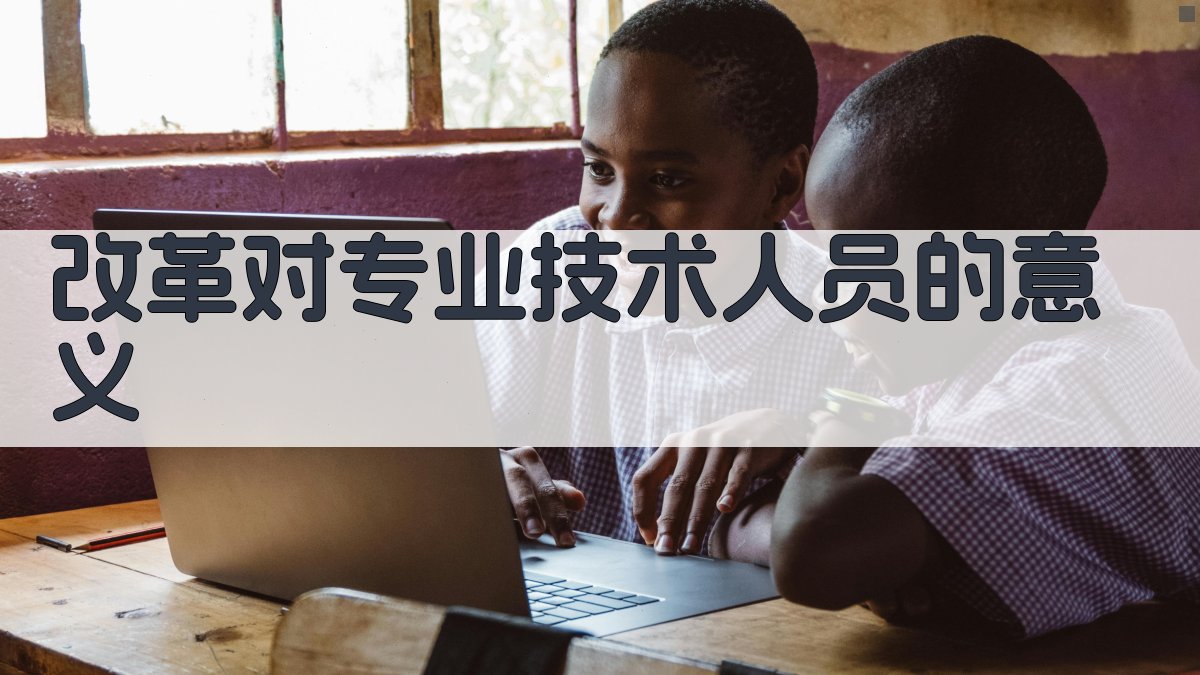 改革对专业技术人员的意义 图3