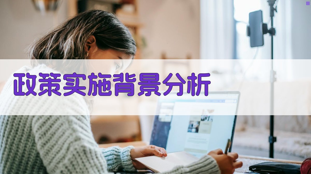 政策实施背景分析 图2
