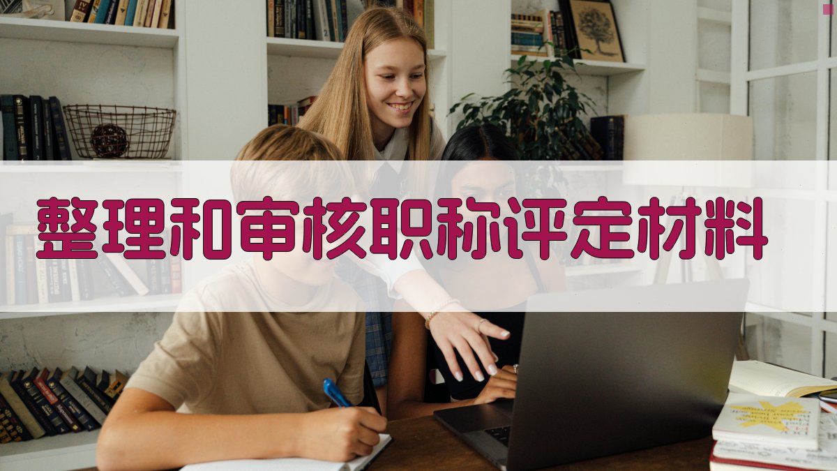 整理和审核职称评定材料 图2