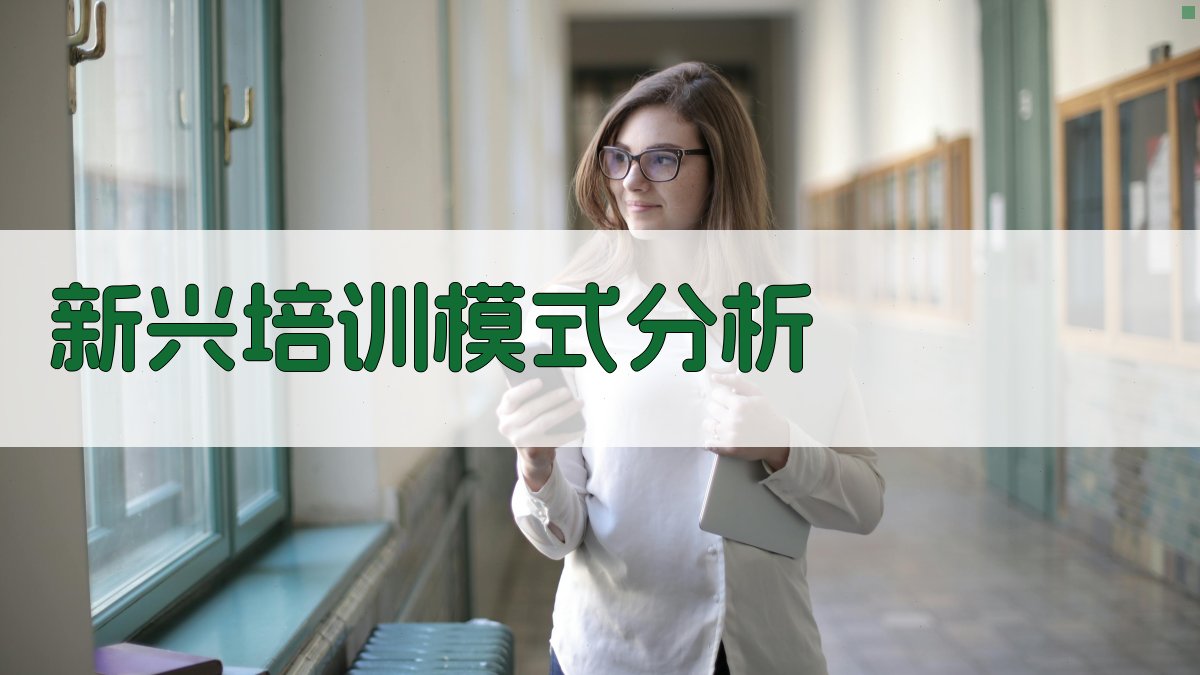 新兴培训模式分析 图1