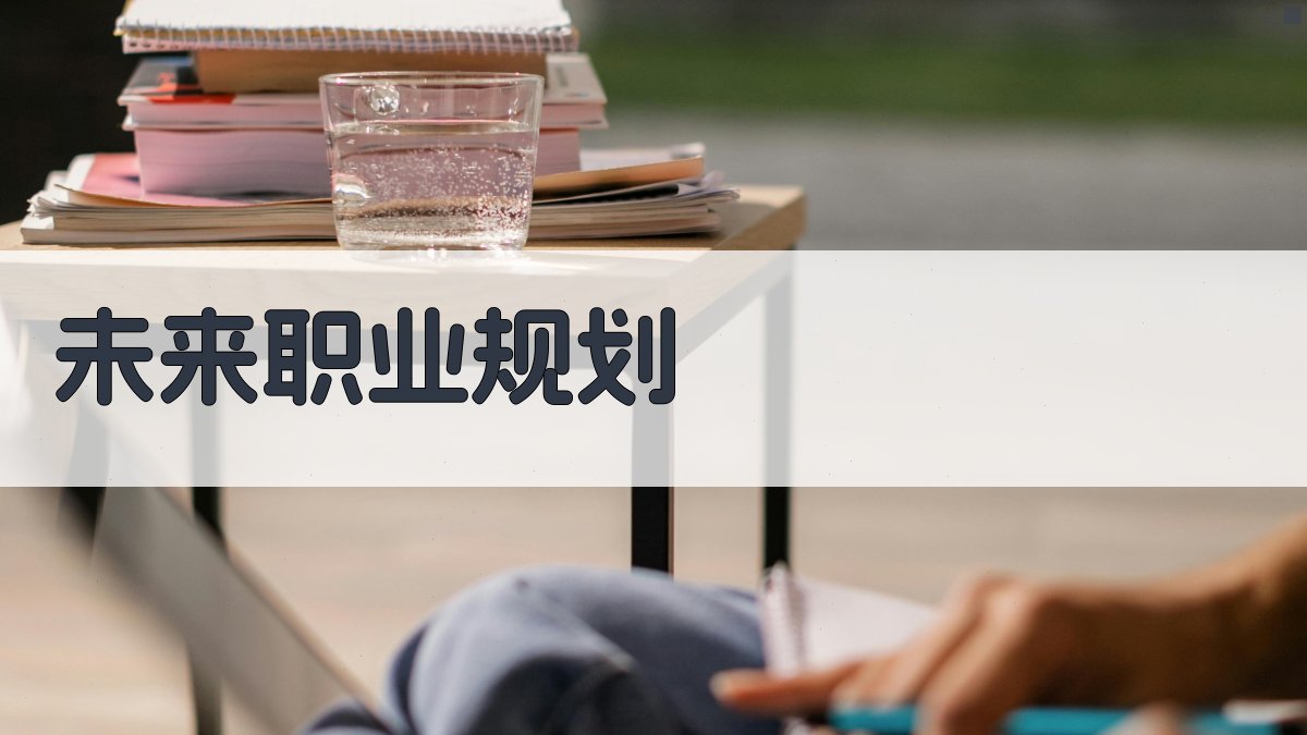 未来职业规划 图3