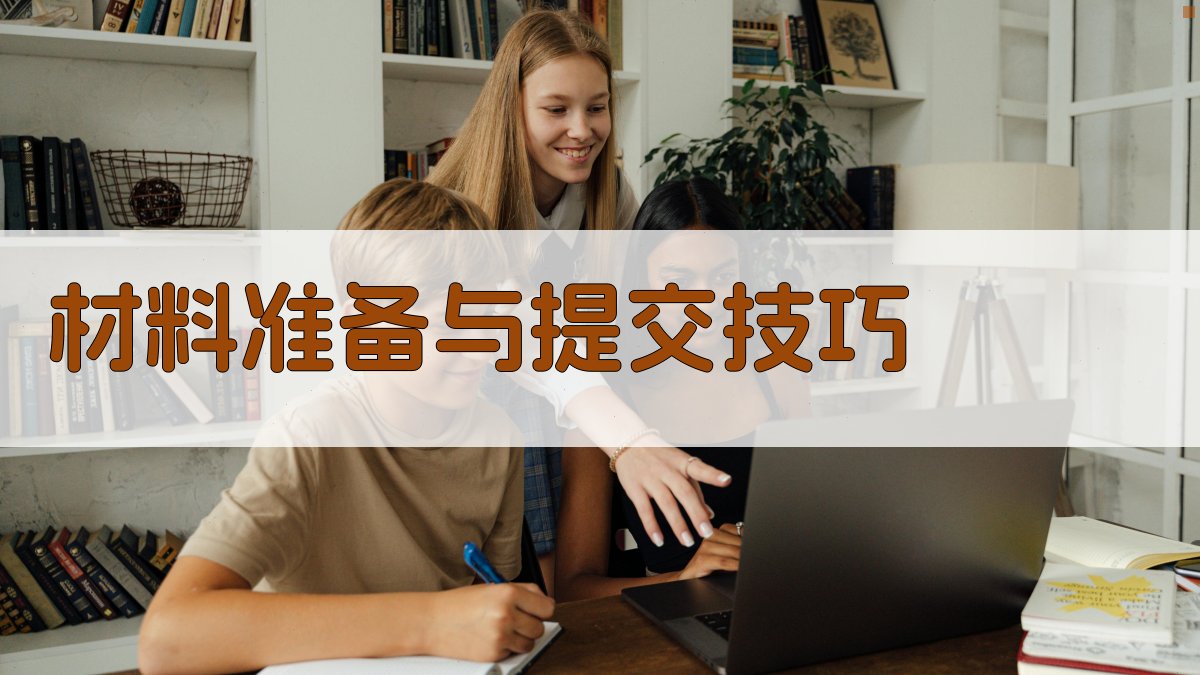 材料准备与提交技巧 图2