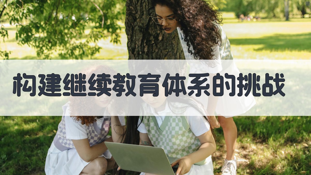 构建继续教育体系的挑战 图2