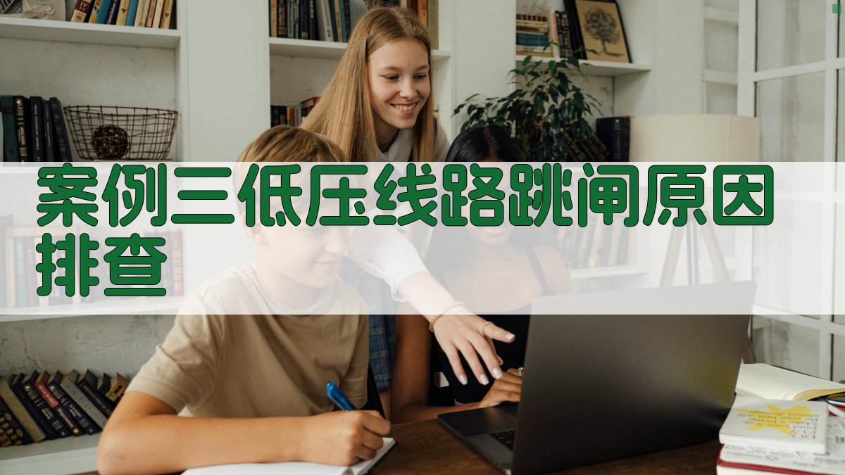 案例三低压线路跳闸原因排查 图2