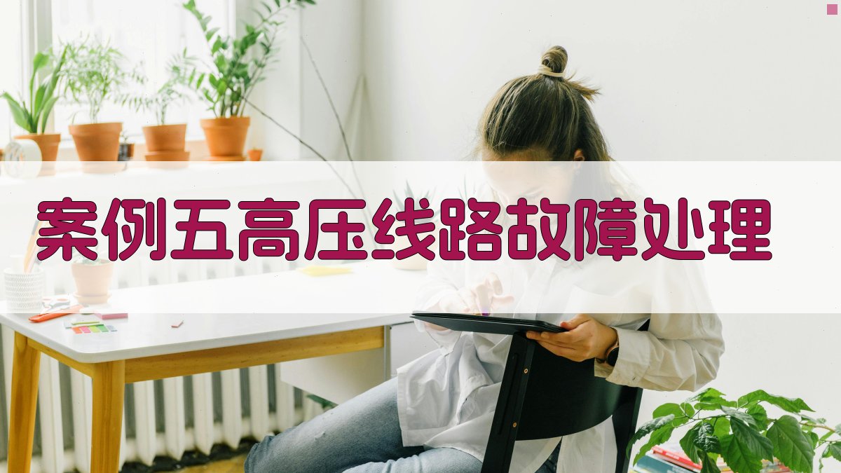 案例五高压线路故障处理 图4
