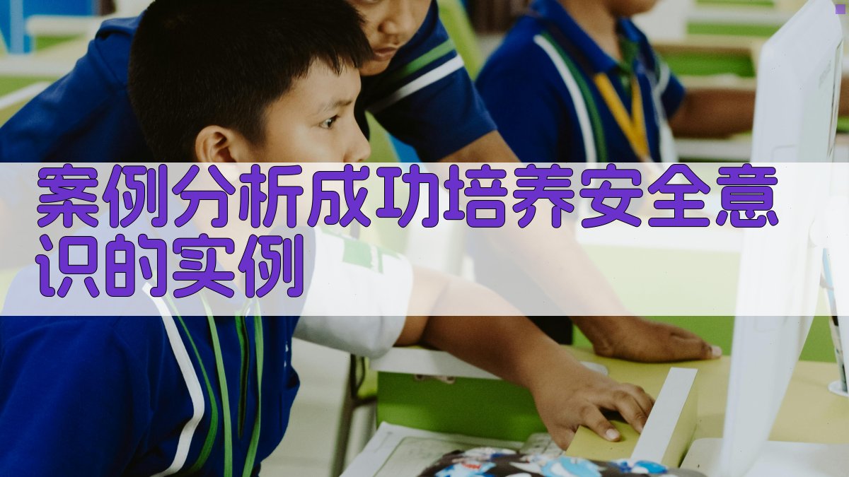 案例分析成功培养安全意识的实例 图2