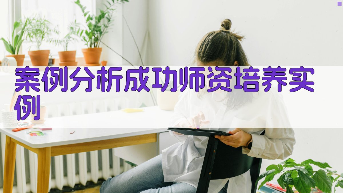 案例分析成功师资培养实例 图4