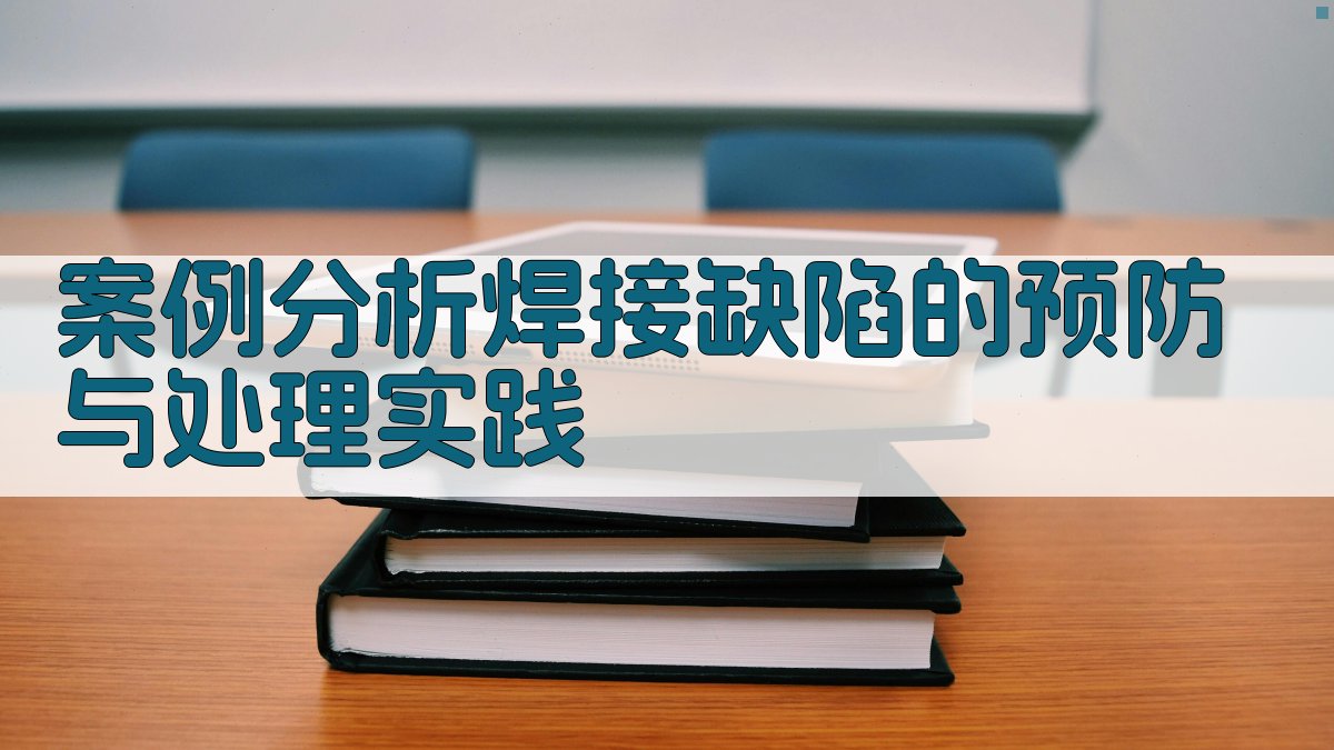 案例分析焊接缺陷的预防与处理实践 图3