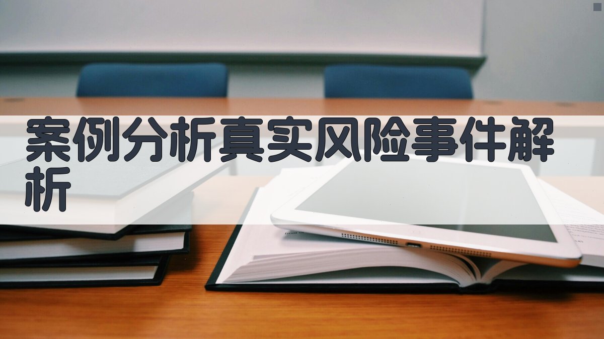 案例分析真实风险事件解析 图3