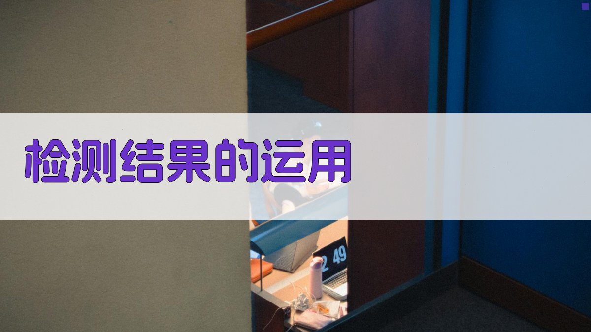 检测结果的运用 图5