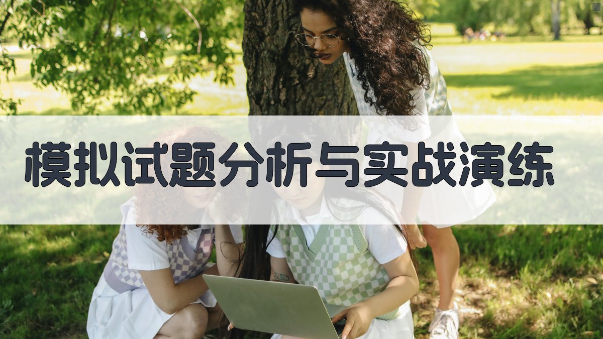 模拟试题分析与实战演练 图3