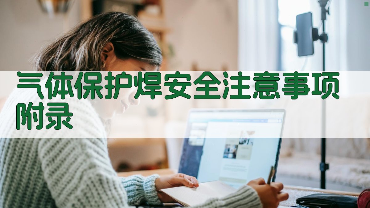 气体保护焊安全注意事项 · 附录 图3