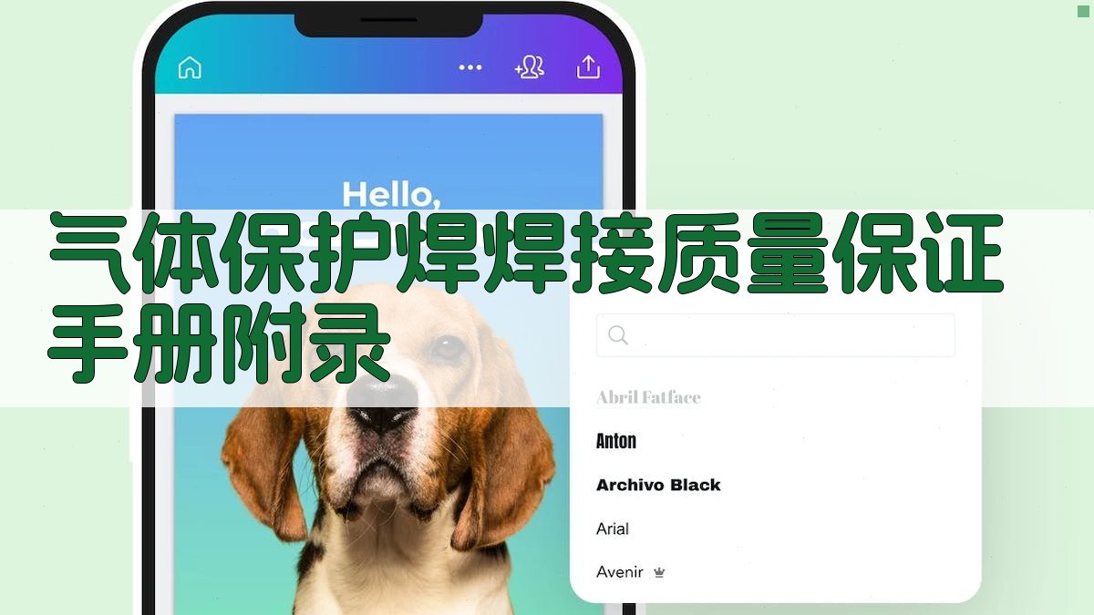 气体保护焊焊接质量保证手册 · 附录 图3