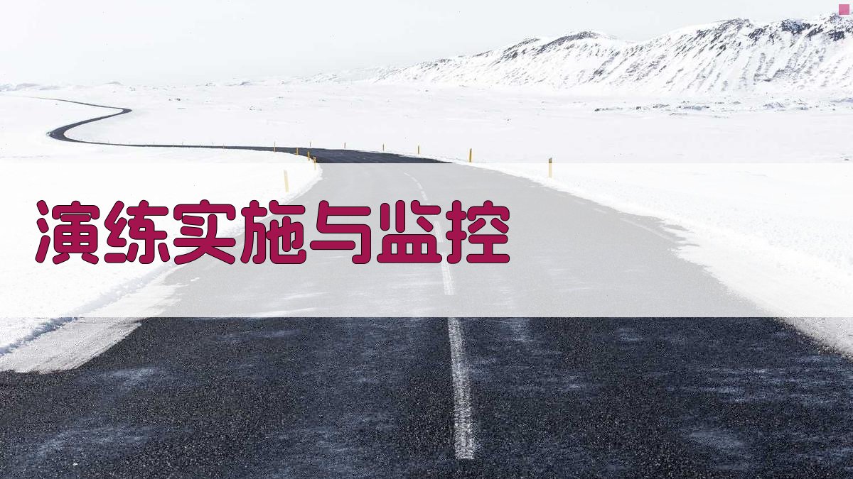 演练实施与监控 图2